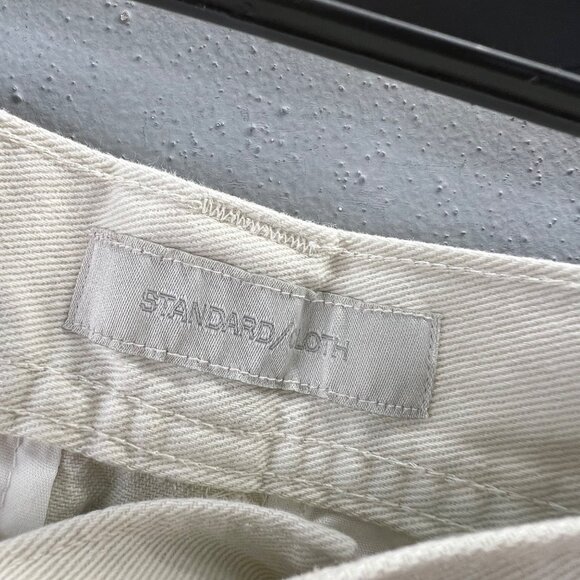 Urban Outfitters Standard Cloth Baggy Loose Cargo Jeans S Strappy Skater Utility - Picture 6 of 9